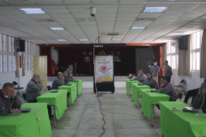 電話懇親活動現場實施情形