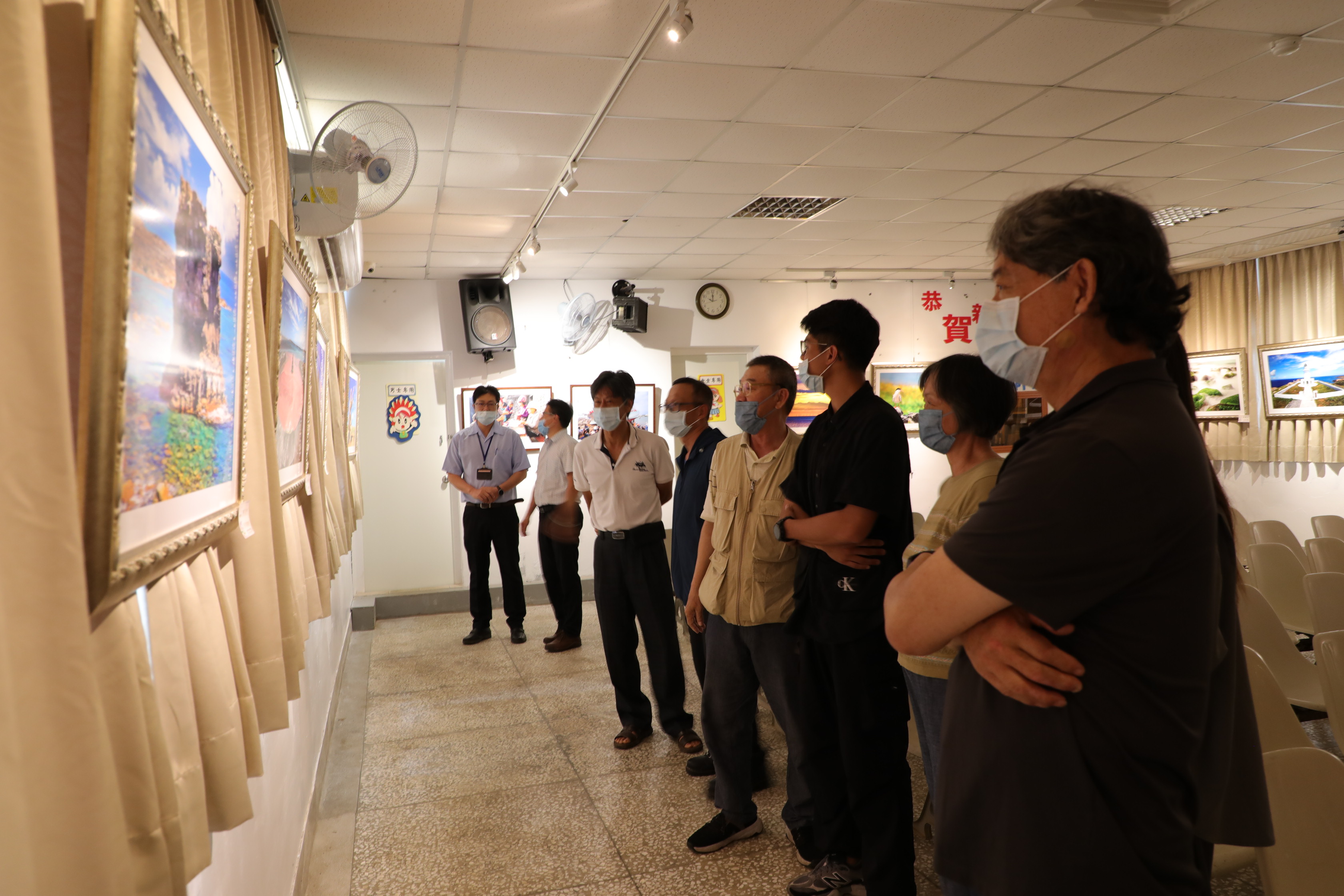 與會來賓賞析作品